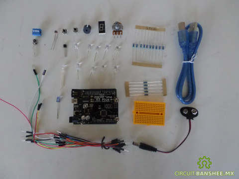 Kit Prototipos p/principiantes Arduino UNO 60 pcs.